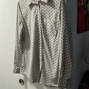 Merona ladies button down top size medium